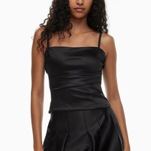 Aritzia Babaton Cinema Satin Top